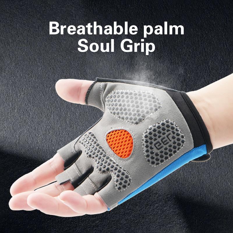 ถุงมือปั่นจักรยานแบบครึ่งนิ้ว  - Fingerless Glove Knit บทวิจารณ์และราคา