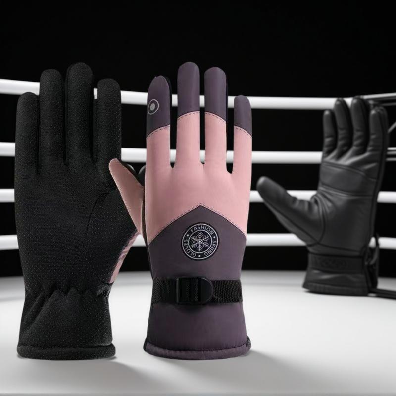 ถุงมือสโนว์บอร์ดสกีสำหรับฤดูหน - Ski Glove Waterproof บทวิจารณ์และราคา