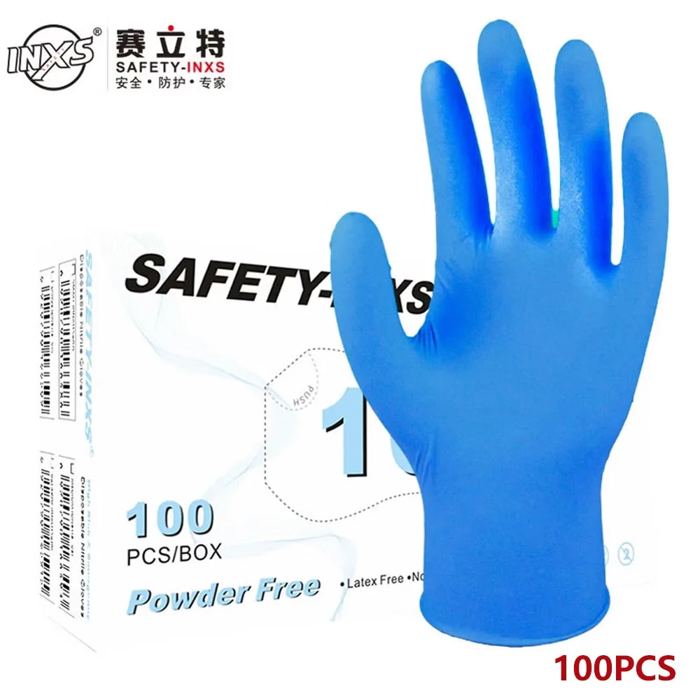 ถุงมือตรวจโรคไนไตรล์สีน้ำเงิน  - Exam Glove Nitrile บทวิจารณ์และราคา
