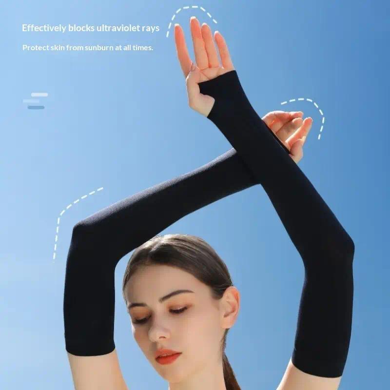 ถุงมือกันแดดแบบไม่มีนิ้ว 3 คู่ - Fingerless Glove Knit บทวิจารณ์และราคา