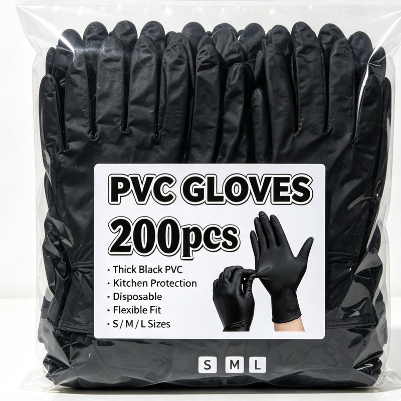 ถุงมือสีดำแบบใช้แล้วทิ้ง สำหรั - Latex Disposable Glove บทวิจารณ์และราคา