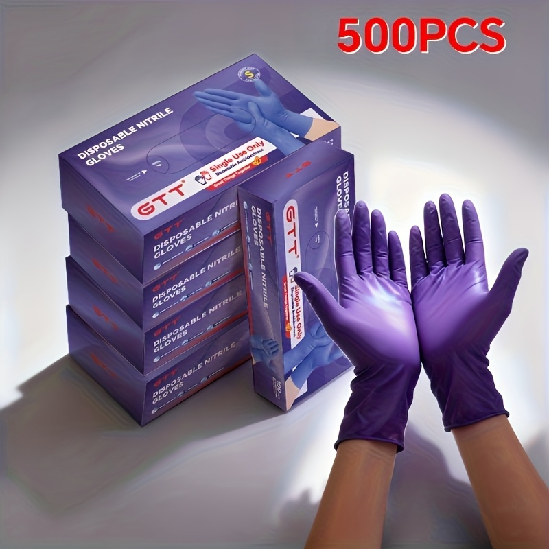 ถุงมือไนไตรล์แบบใช้แล้วทิ้ง 20 - Exam Glove Nitrile บทวิจารณ์และราคา