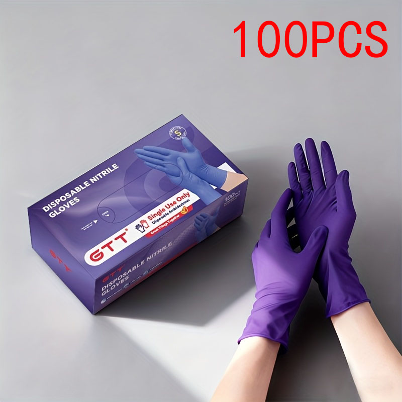 ถุงมือไนไตรล์แบบใช้แล้วทิ้ง 20 - Exam Glove Nitrile บทวิจารณ์และราคา