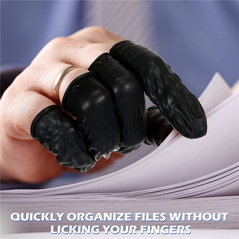ปลอกนิ้วลาเท็กซ์แบบใช้แล้วทิ้ง - Latex Disposable Glove บทวิจารณ์และราคา