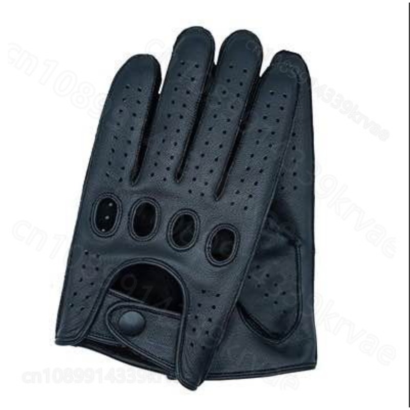 ถุงมือขับรถระบายอากาศถุงมือผู้ - Leather Driving Glove บทวิจารณ์และราคา