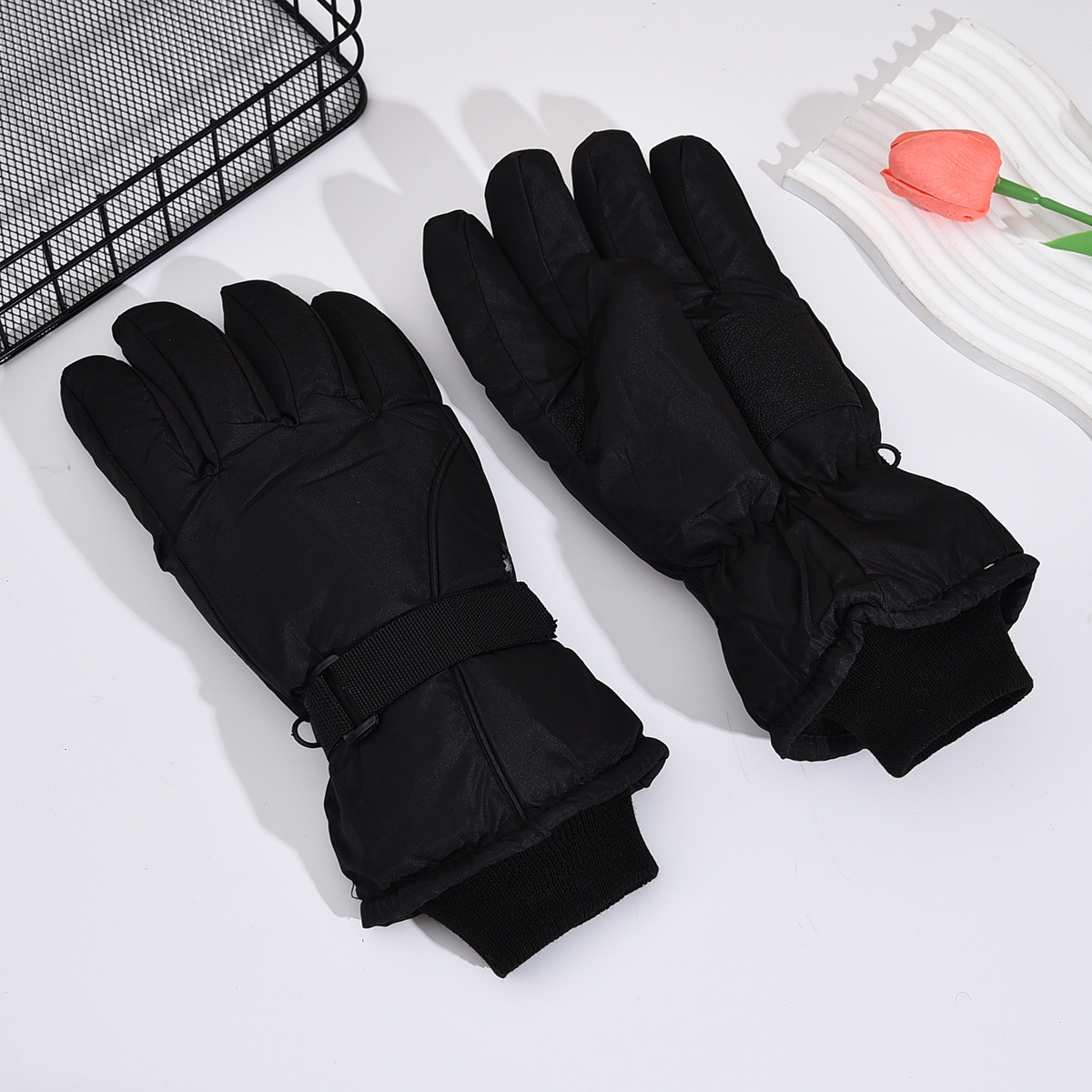 ถุงมือสกีกันลมแฟชั่น ถุงมือกัน - Ski Glove Waterproof บทวิจารณ์และราคา