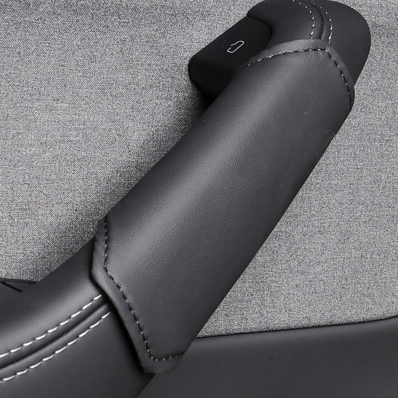 ปลอกหุ้มมือจับประตูภายในรถยนต์ - Leather Driving Glove บทวิจารณ์และราคา